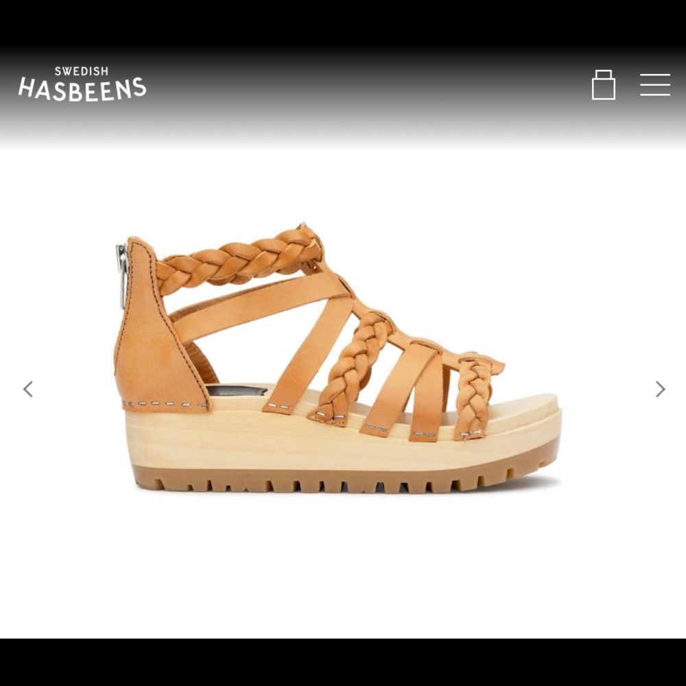 Swedish Hasbeens - Gladiator Clog - BRAND NEW!